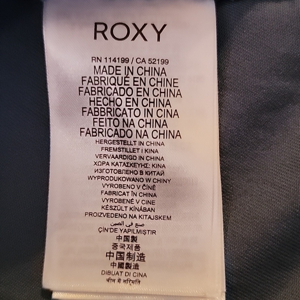 Roxy Women's Jacket Blue Size Small - Picture 5 of 7